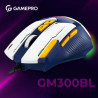 Мишка GamePro GM300BL USB Blue/White (GM300BL)