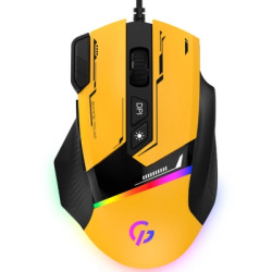 Мишка GamePro GM300Y USB Yellow/Black (GM300Y)