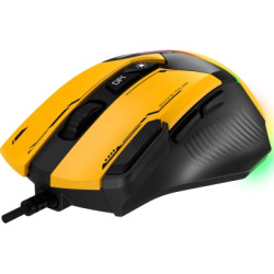 Мишка GamePro GM300Y USB Yellow/Black (GM300Y)