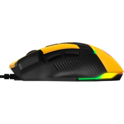 Мишка GamePro GM300Y USB Yellow/Black (GM300Y)