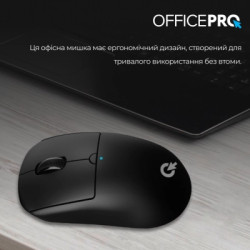 Мишка OfficePro M307B Silent Click Wireless/Bluetooth Black (M307B)