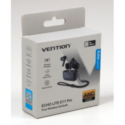 Навушники Vention Echo Lite E11 Pro Black (NBVB0-Pro)