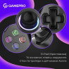 Геймпад GamePro GPS13B BT 5.3/USB/PC/iOS/Android/PS3/PS4 RGB Black (GPS13B)