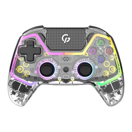 Геймпад GamePro GPS13T BT 5.3/USB/PC/iOS/Android/PS3/PS4 RGB Transparent (GPS13T)