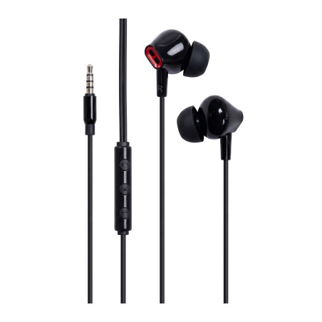 Навушники Vention Echo Lite 3.5mm In-Ear Wired Black (GBABAV)