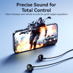 Навушники Vention Echo Lite 3.5mm In-Ear Wired Black (GBABAV)