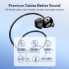 Навушники Vention Echo Lite 3.5mm In-Ear Wired Black (GBABAV)