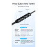 Навушники Vention Echo Lite USB-C In-Ear Wired Black (GBBBAV)