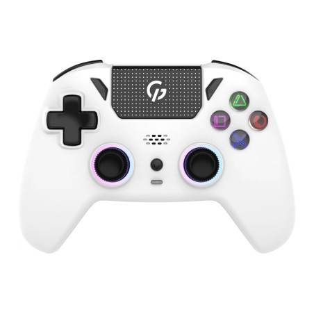 Геймпад GamePro GPS13W BT 5.3/USB/PC/iOS/Android/PS3/PS4 RGB White (GPS13W)