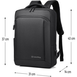 Рюкзак для ноутбука ColorWay Practical 17.3" Black (CW-BPP173-BK)