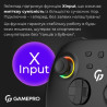 Геймпад GamePro GPX13B 2.4G/BT 5.1/USB/PC/iOS/Android RGB Black (GPX13B)