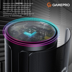 Мікрофон GamePro UGM105B Black (UGM105B)
