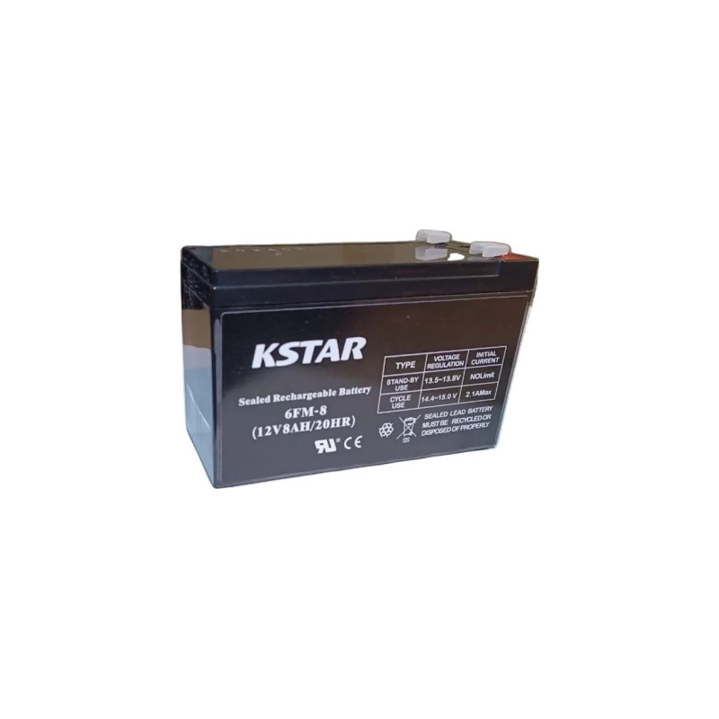 Батарея до ДБЖ Kstar 12V 8Ah (6-FM-8)