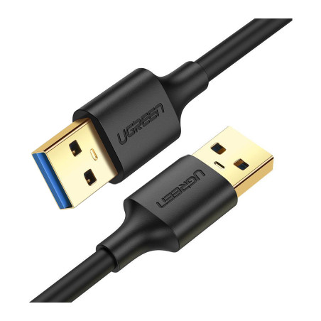 Дата кабель USB 3.0 AM/AM 0.5m US128 black Ugreen (10369)