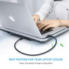 Дата кабель USB 3.0 AM/AM 0.5m US128 black Ugreen (10369)