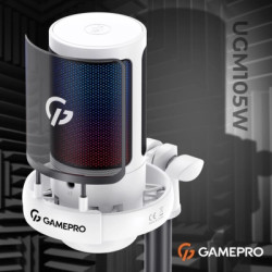 Мікрофон GamePro UGM105W White (UGM105W)