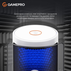 Мікрофон GamePro UGM105W White (UGM105W)