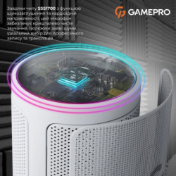 Мікрофон GamePro UGM105W White (UGM105W)