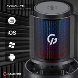Мікрофон GamePro UGM145B Black (UGM145B)