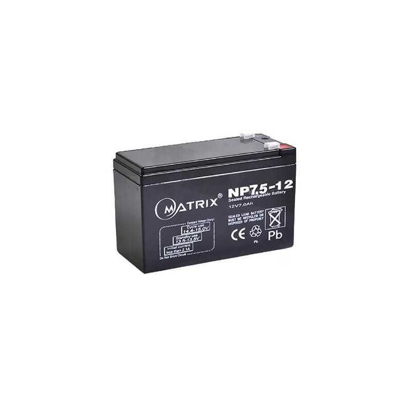 Батарея до ДБЖ Matrix 12V 7.5AH (NP7.5_12)