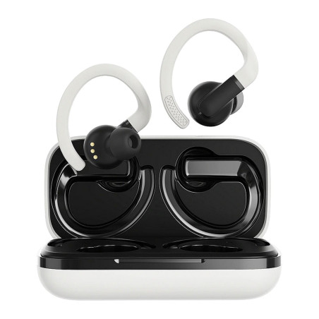 Навушники Canyon OnRun 11 Sport TWS White/Black (CNS-TWS11W)