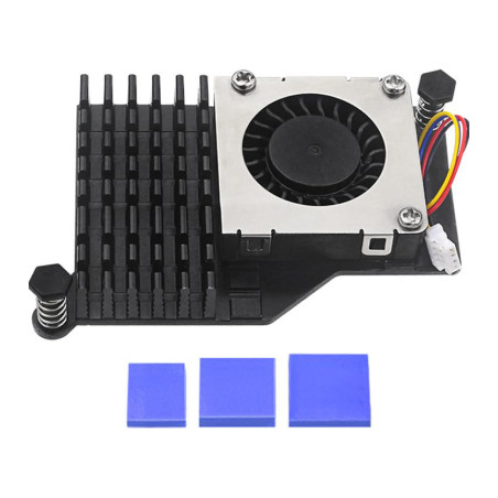 Радіатор охолодження для Мікро ПК Raspberry Pi з вентилятором для Raspberry Pi 5 (RA800)