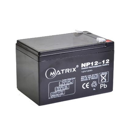 Батарея до ДБЖ Matrix 12V 12AH (NP12_12)