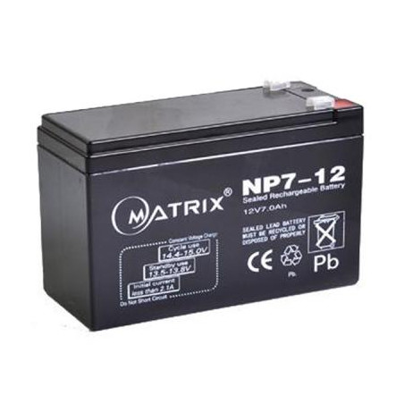 Батарея до ДБЖ Matrix 12V 7AH (NP7-12)