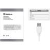 Клавіатура REAL-EL RK-513 USB White (EL123100047)