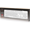 Клавіатура REAL-EL RK-513 USB White (EL123100047)