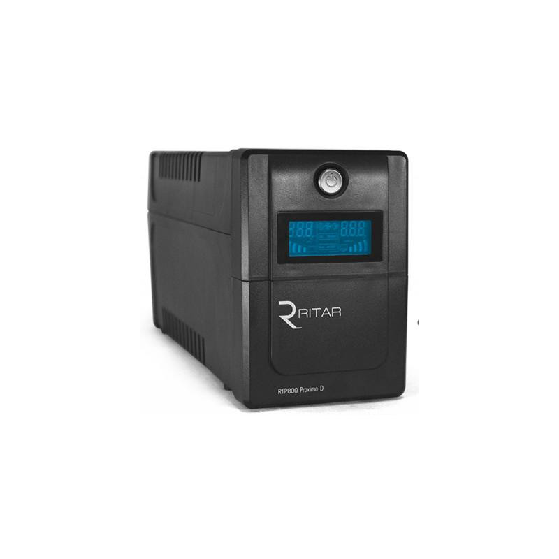 Пристрій безперебійного живлення Ritar RTP800 (480W) Proxima-D (RTP800D)
