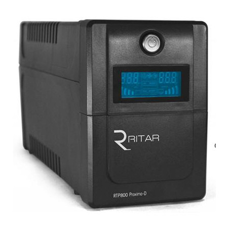 Пристрій безперебійного живлення Ritar RTP800 (480W) Proxima-D (RTP800D)