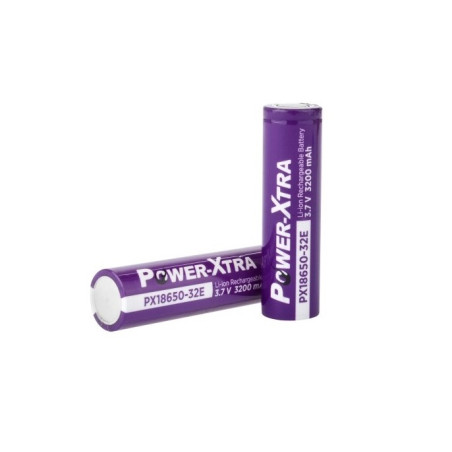 Акумулятор 18650 3200mAh, 3.7V, violet Power-Xtra (PX18650-32V / 29750)