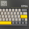 Клавіатура Epomaker EP64 60 Mulan Switch Hot-Swap RGB Wireless/Bluetooth/USB UA Black (EP64-B-M)