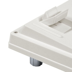 Клавіатура Epomaker Shadow-X 70 Mulan Switch Hot-Swap LCD Screen RGB Wireless/Bluetooth/USB UA White (SHX-W-M)