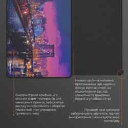 Килимок для мишки GamePro MP275C Speed/Control Black (MP275C)