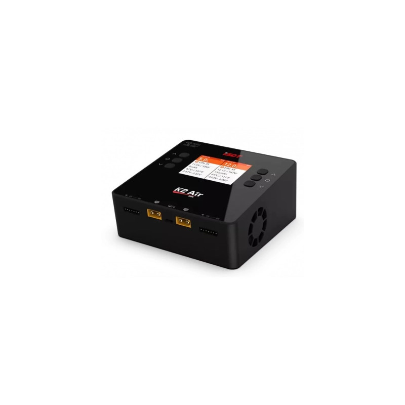 Зарядний пристрій для дрона iSDT K2 Air Bluetooth, AC/DC 200W/500Wx2 20A (HP0015.K2A)