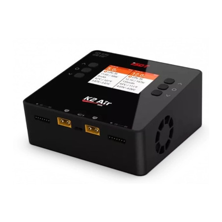 Зарядний пристрій для дрона iSDT K2 Air Bluetooth, AC/DC 200W/500Wx2 20A (HP0015.K2A)