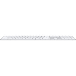 Клавіатура Apple Magic Keyboard with Touch ID Bluetooth/USB UA White (MXK73UA/A)