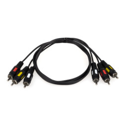 Кабель мультимедійний 3xRCA M to 3xRCA M 3.0m Atcom (10712)