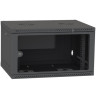 Шафа настінна Ipcom 6U, 600*450, RAL9005 (СН-6U-060х045-ДС-9005)