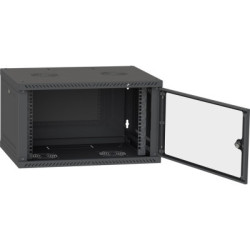 Шафа настінна Ipcom 6U, 600*450, RAL9005 (СН-6U-060х045-ДС-9005)