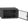Шафа настінна Ipcom 6U, 600*450, RAL9005 (СН-6U-060х045-ДС-9005)