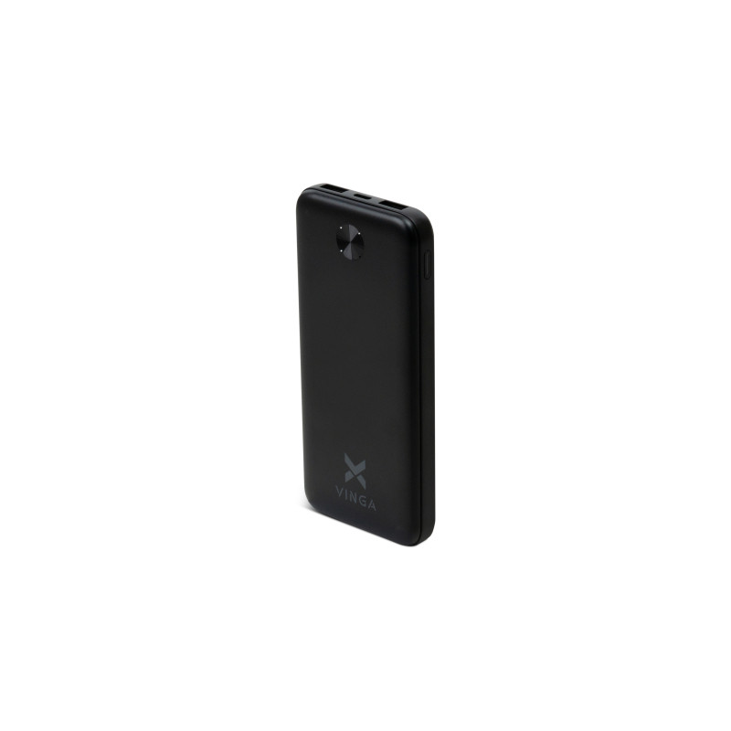 Батарея універсальна Vinga 10000 mAh 10W Black (VPBB10)