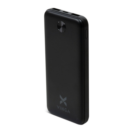 Батарея універсальна Vinga 10000 mAh 10W Black (VPBB10)