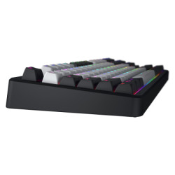 Клавіатура Hator Rockfall 3 Mecha TKL QMK/VIA Orange Wireless Black (HTK850UA)