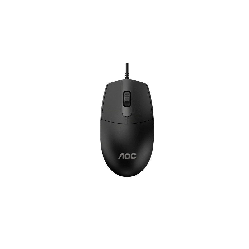 Мишка AOC MS100B USB Black (MS100B/LA)