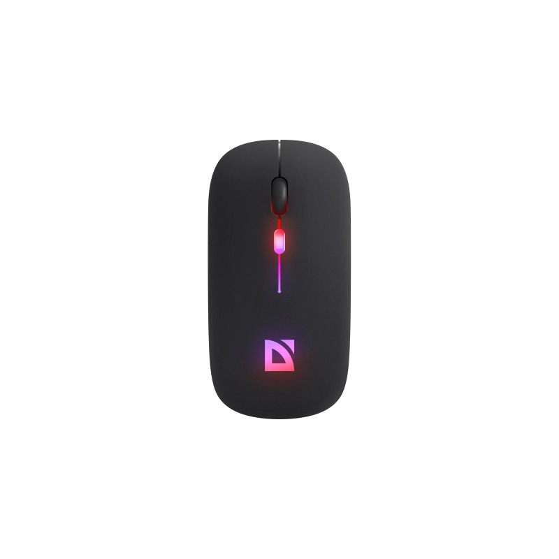Мишка Defender Touch MM-997 Silent Wireless RGB Black (52997)