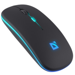 Мишка Defender Touch MM-997 Silent Wireless RGB Black (52997)