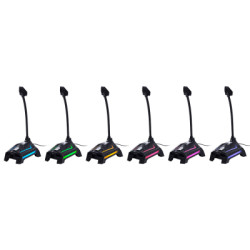 Мікрофон Defender Ring GMC 150 USB LED USB Black (64615)